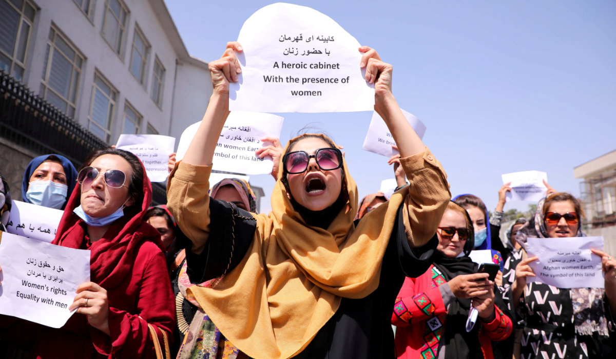 Taliban special forces bring abrupt end to women’s protest
